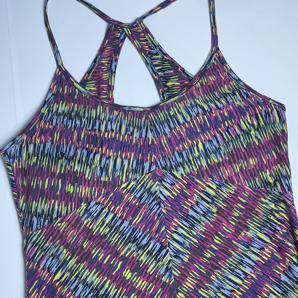 Patagonia Women S Multi Color Abstract Strappy Shelf Bra Active‎ Dress